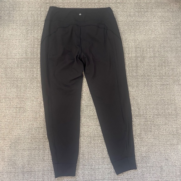 Athleta Black Rainer jogger fleece Pants - Picture 3 of 3